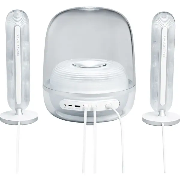 დინამიკი Harman Kardon HKSOUNDSTK5WEP Sound Sticks 5, 190W, Bluetooth, 3.5mm, Speaker, White