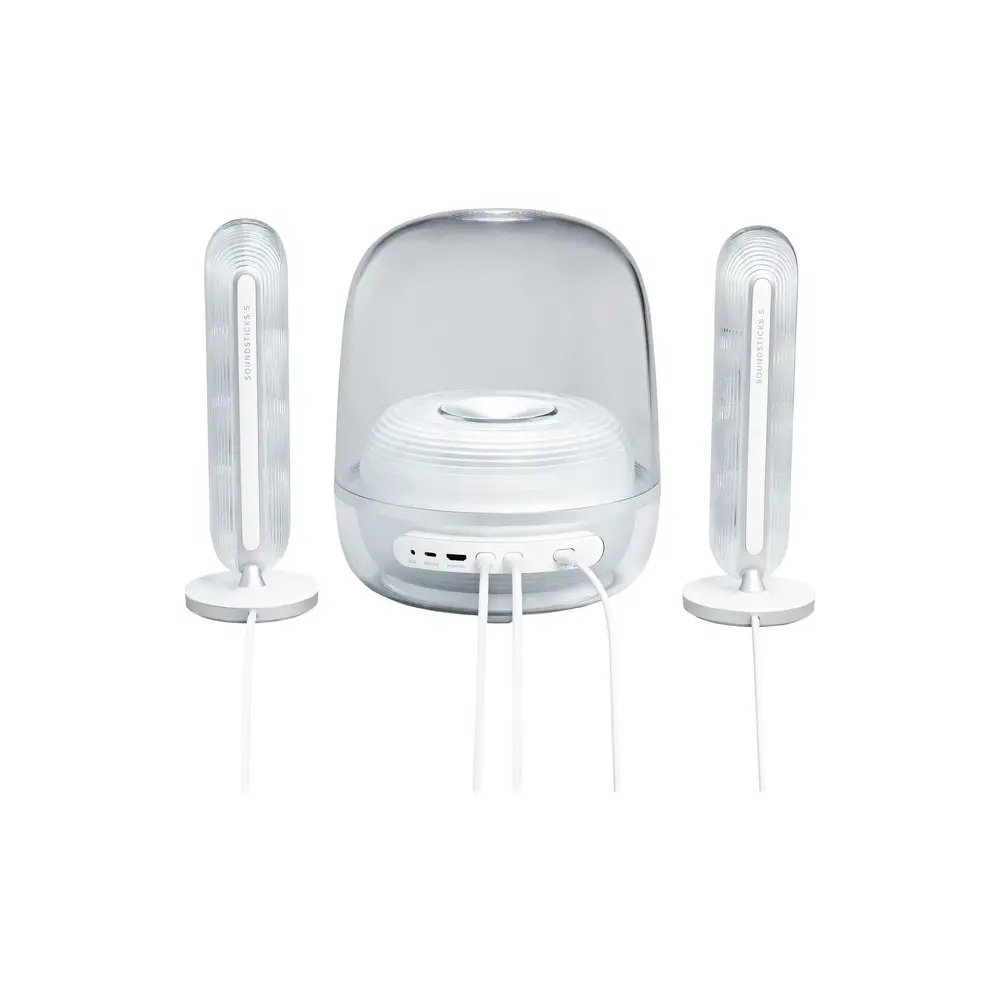 დინამიკი Harman Kardon HKSOUNDSTK5WEP Sound Sticks 5, 190W, Bluetooth, 3.5mm, Speaker, White