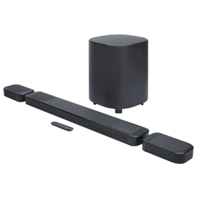 სახლის კინოთეატრი JBL JBLBAR1000M2BLKEP 1000M2, 480W, Bluetooth, HDMI, Wi-Fi, Soundbar, Black