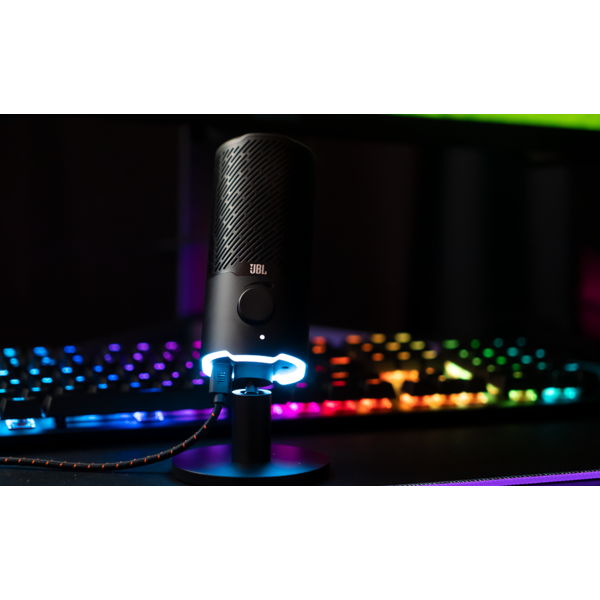 Microphone JBL JBLQSTREAMBLK Quantum Stream, USB, Black