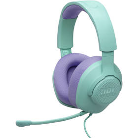 ყურსასმენი JBL JBLQTUM100M2CYN Quantum 100M2, Gaming Headset, Wired, 3.5mm, Cyan