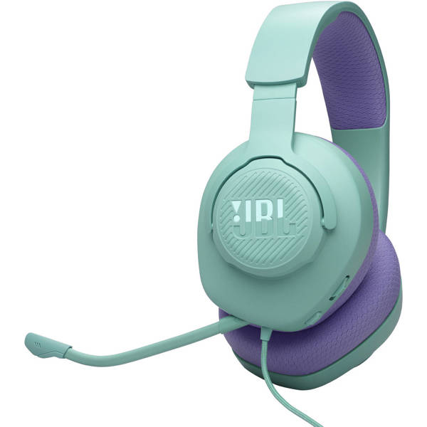 ყურსასმენი JBL JBLQTUM100M2CYN Quantum 100M2, Gaming Headset, Wired, 3.5mm, Cyan