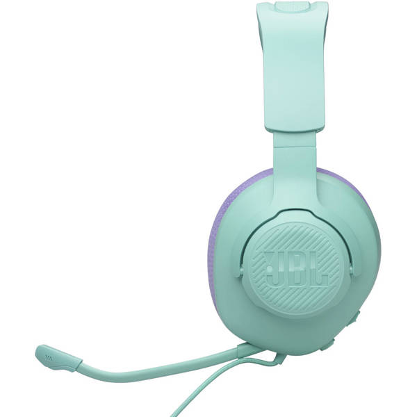 ყურსასმენი JBL JBLQTUM100M2CYN Quantum 100M2, Gaming Headset, Wired, 3.5mm, Cyan