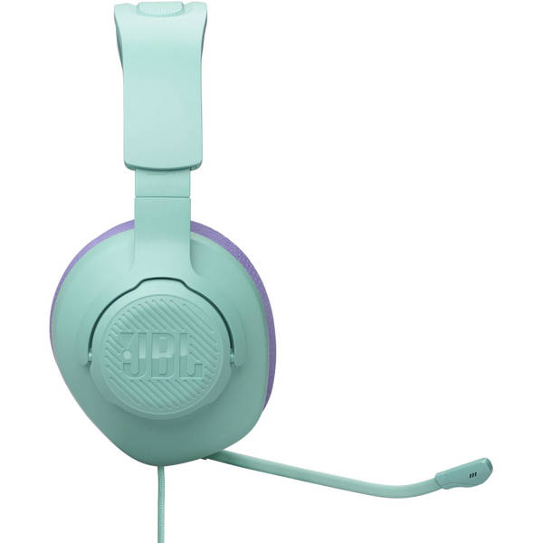 ყურსასმენი JBL JBLQTUM100M2CYN Quantum 100M2, Gaming Headset, Wired, 3.5mm, Cyan
