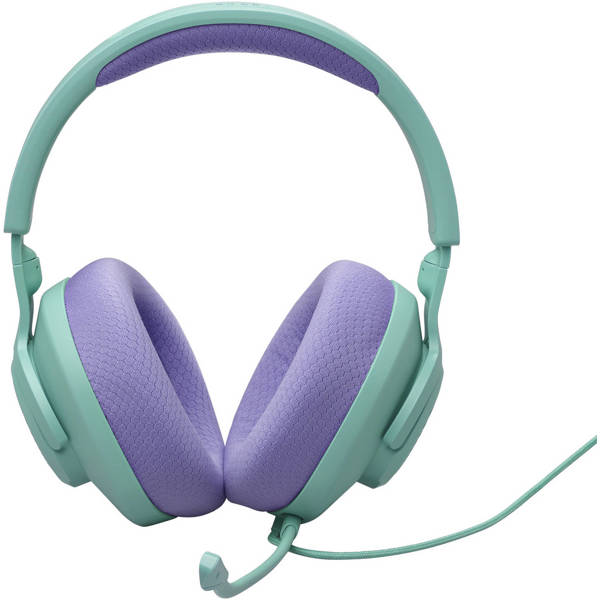 ყურსასმენი JBL JBLQTUM100M2CYN Quantum 100M2, Gaming Headset, Wired, 3.5mm, Cyan