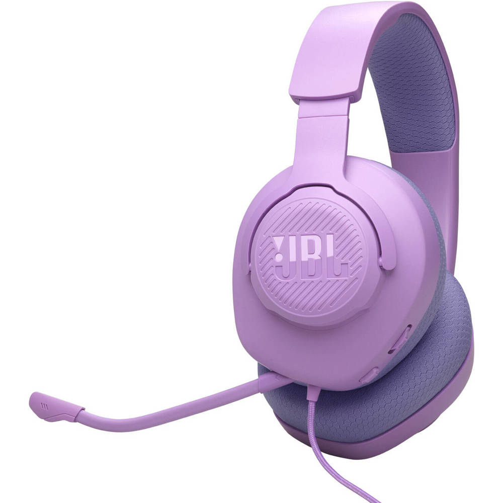 ყურსასმენი JBL JBLQTUM100M2PUR Quantum 100M2, Gaming Headset, Wired, 3.5mm, Purple