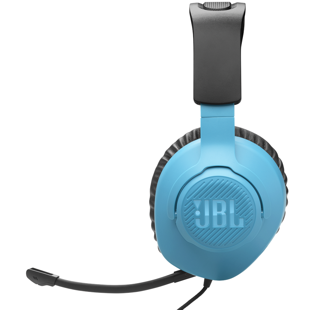 ყურსასმენი JBL JBLQTUM100N Quantum 100N, Gaming Headset, Wired, 3.5mm, Blue/Red