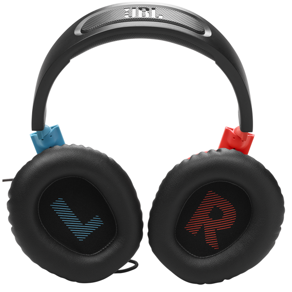 ყურსასმენი JBL JBLQTUM100N Quantum 100N, Gaming Headset, Wired, 3.5mm, Blue/Red