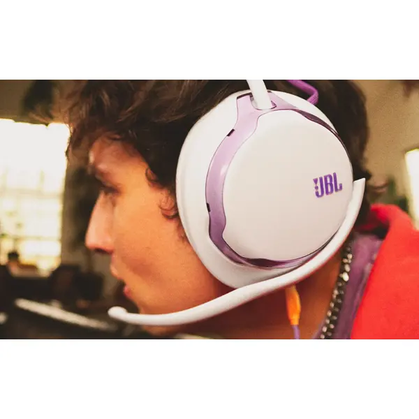 Gaming Headset JBL JBLQTUM250WHT Quantum 250, Wired, 3.5mm, White