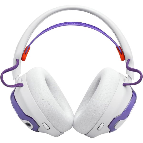 ყურსასმენი JBL JBLQTUM650WHT Quantum 650, Gaming Headset, Wireless, Bluetooth, USB, Type-C, White/Purple