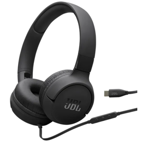 ყურსასმენი JBL JBLT520CBLK Tune 520C, Headset, Wired, Type-C, Black