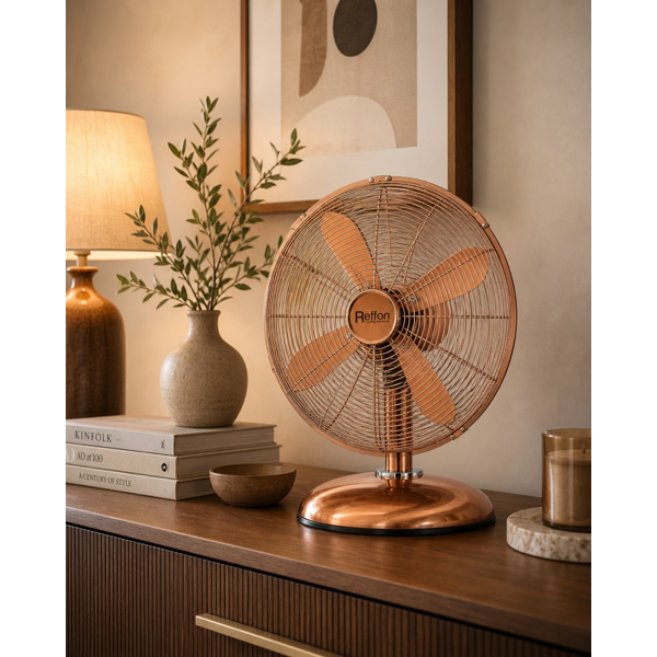 Fan Reffon FT-40M-Cu, 50W, Gold