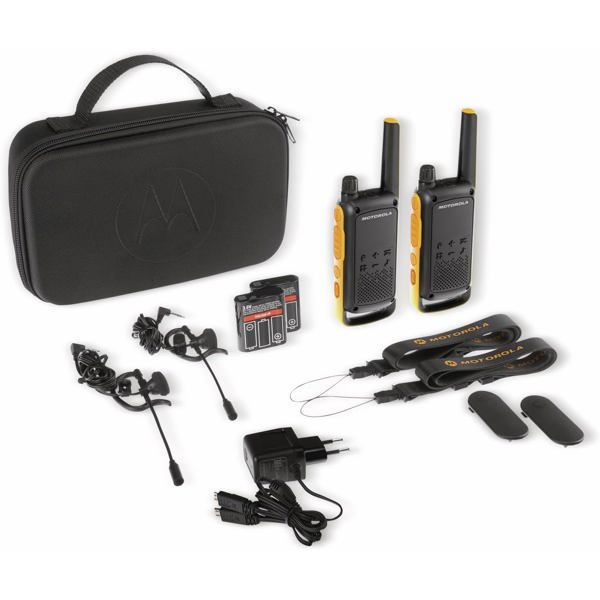 Walkie Talkies Motorola B8P00811YDEMAG Talkabout T82 Extreme, 2pcs, Black
