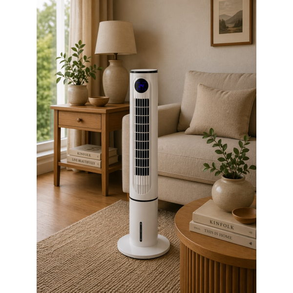 ჰაერის გამაგრილებელი BRILLOP HQ30-300BSR-2209B, Air Cooler, White