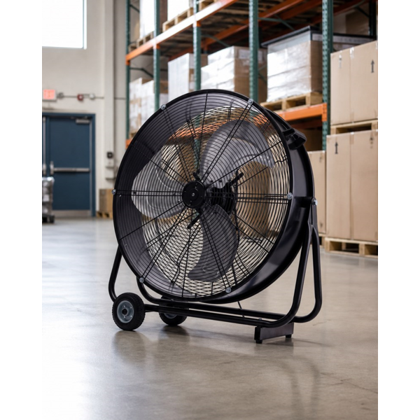 Fan Reffon FE-60B-BK, 124W, Black