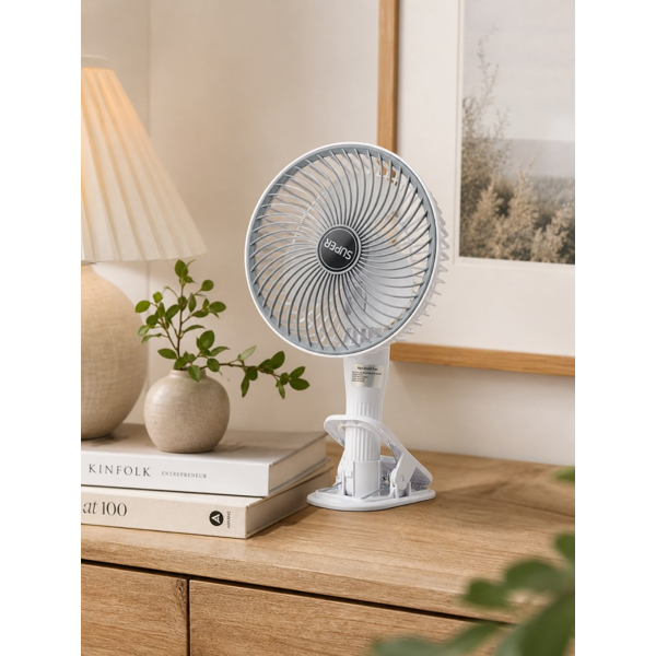 ვენტილატორი BRILLOP A2-AC, 4.5W, Fan, White