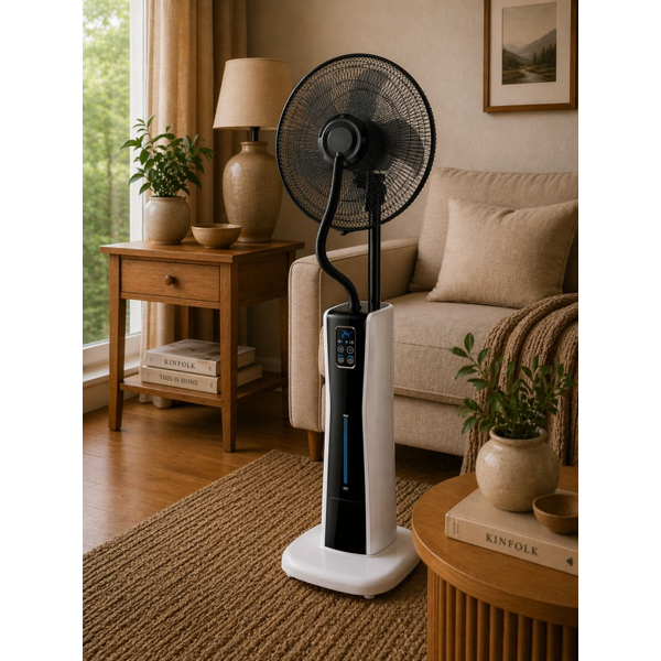 ვენტილატორი BRILLOP 75W 06-16, 75W, Fan, White/Black
