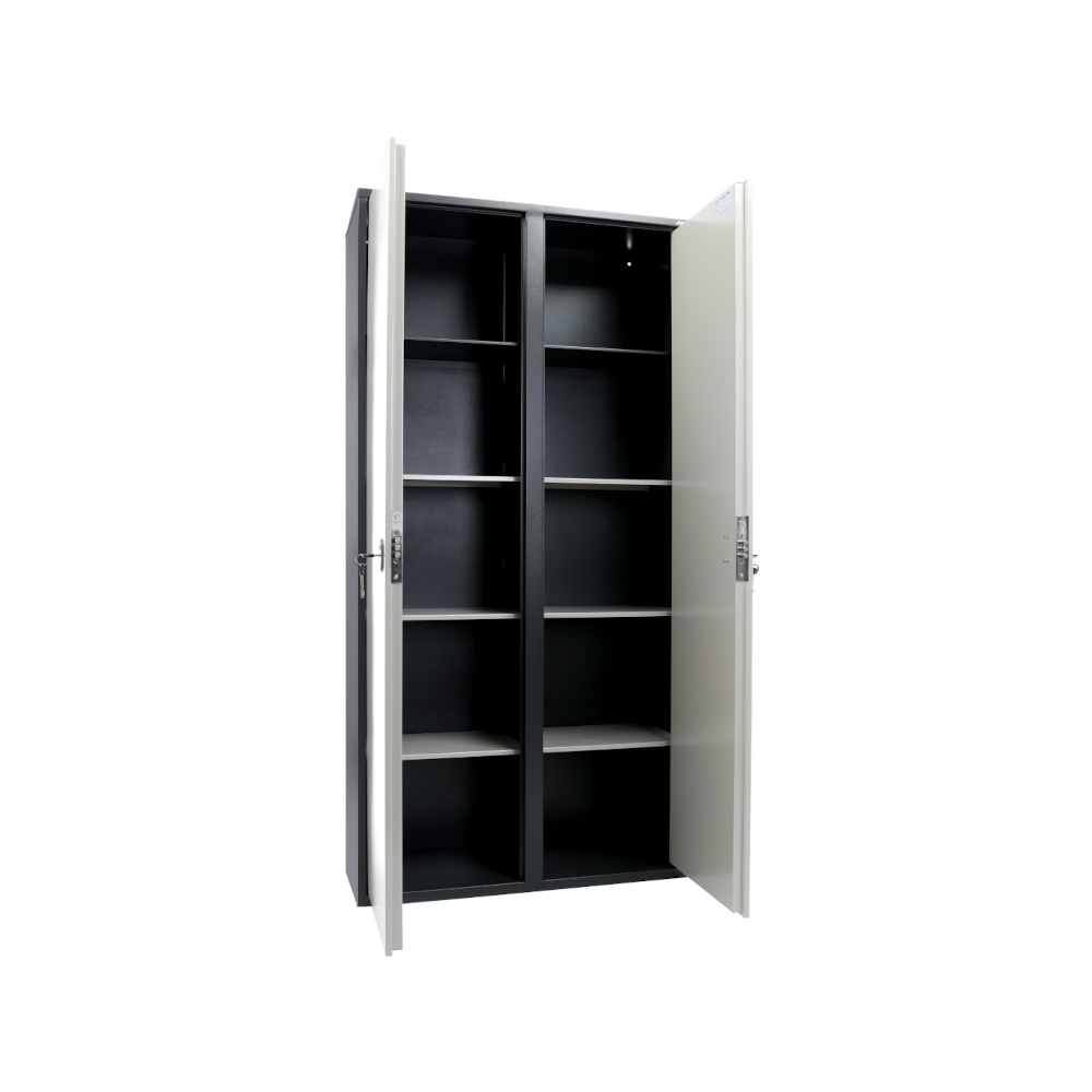 საოფისე კარადა AIKO SL-185/2, Office Cabinet, Graphite
