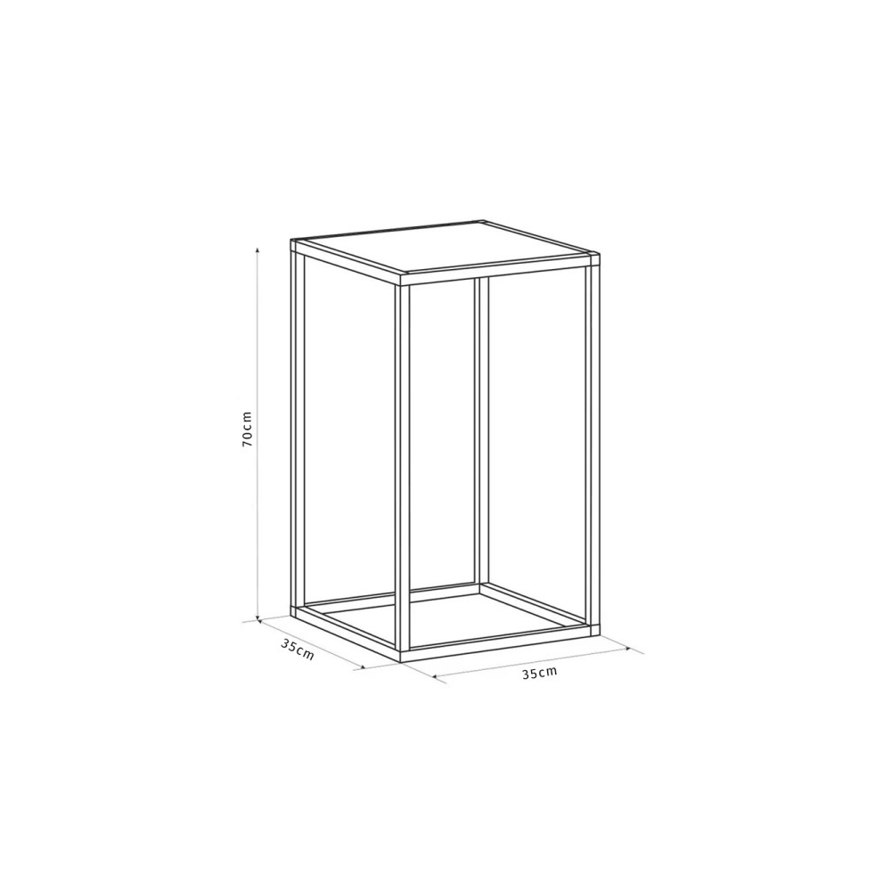 Standing Shelf OEM 07100165, Black/Brown