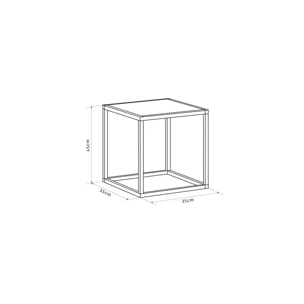 Standing Shelf OEM 07100182, Black/Brown
