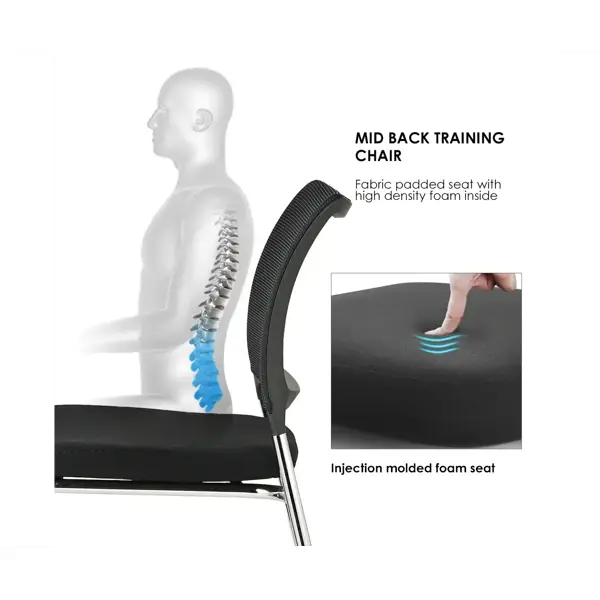 საოფისე სავარძელი NOEL Vicki, Office Chair, Black