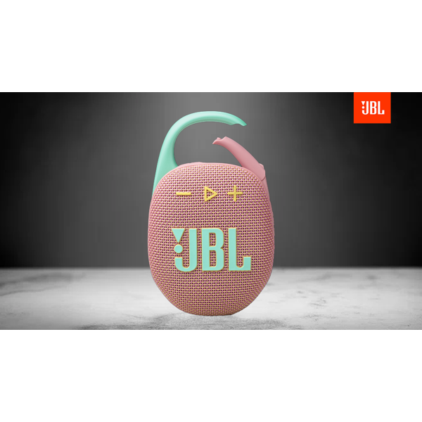 Speaker JBL JBLCLIP5PINK Clip 5, 7W, Bluetooth, Pink