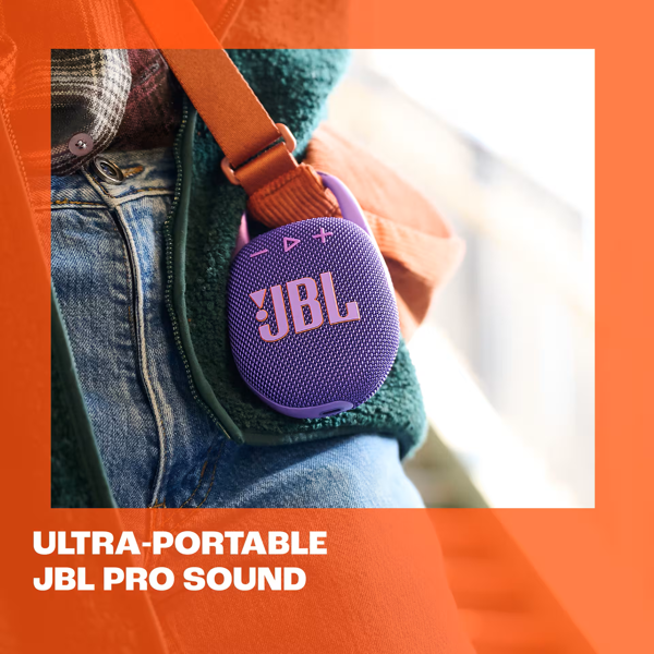Speaker JBL JBLCLIP5PUR Clip 5, 7W, Bluetooth, Purple