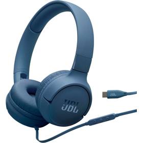 ყურსასმენი JBL JBLT520CBLU Tune 520C, Headset, Wired, Type-C, Blue