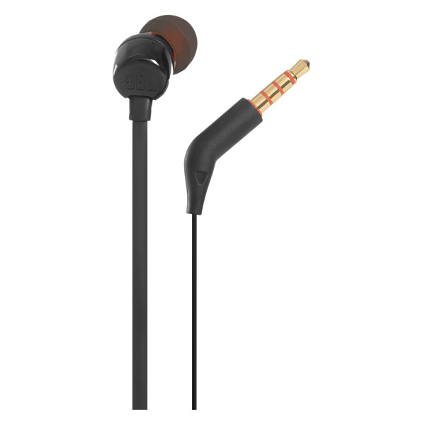 ყურსასმენი JBL JBLT110BLKE Tune 110, In-Ear Headphones, Wired, 3.5mm, Black