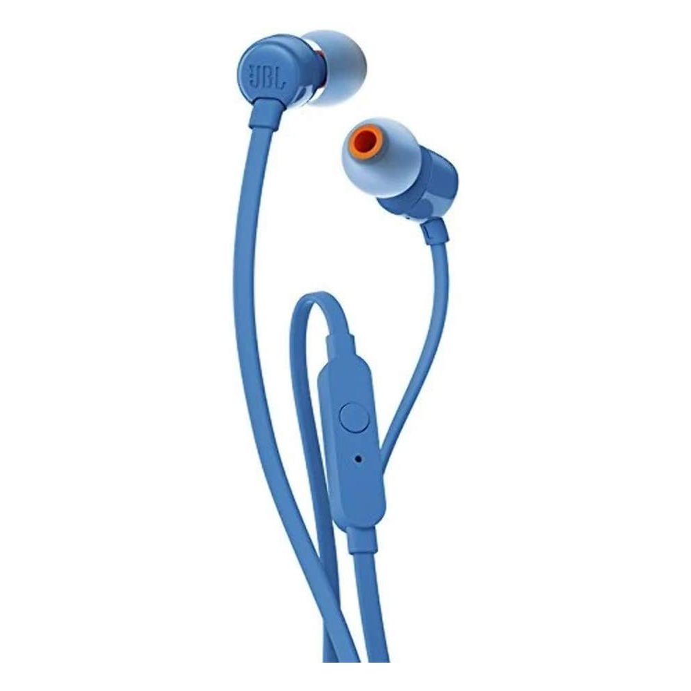 ყურსასმენი JBL JBLT110BLUE Tune 110, In-Ear Headphones, Wired, 3.5mm, Blue