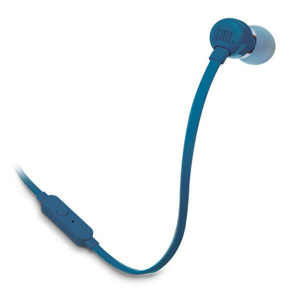 ყურსასმენი JBL JBLT110BLUE Tune 110, In-Ear Headphones, Wired, 3.5mm, Blue