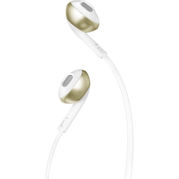 ყურსასმენი JBL JBLT205BTCGD Tune 205 BT, In-Ear Headphones, Wireless, Bluetooth, Champagne Gold