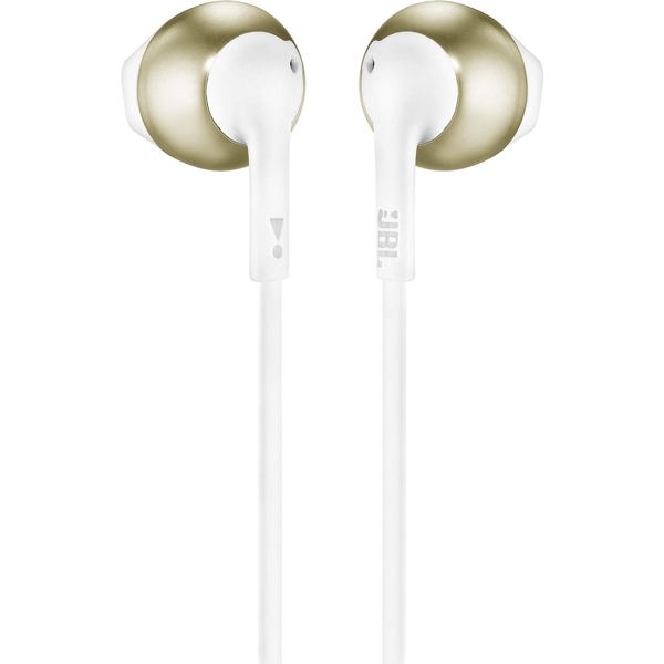 ყურსასმენი JBL JBLT205BTCGD Tune 205 BT, In-Ear Headphones, Wireless, Bluetooth, Champagne Gold