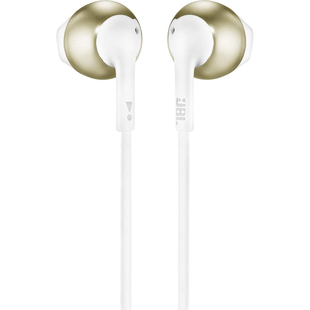 ყურსასმენი JBL JBLT205BTCGD Tune 205 BT, In-Ear Headphones, Wireless, Bluetooth, Champagne Gold