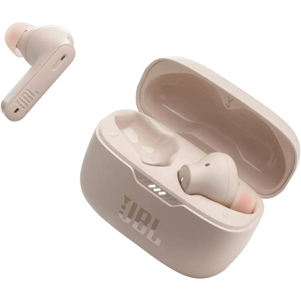 ყურსასმენი JBL JBLT230NCTWSSAN Tune 230NC TWS, Earbuds, Wireless, Bluetooth, IPX54, Sand