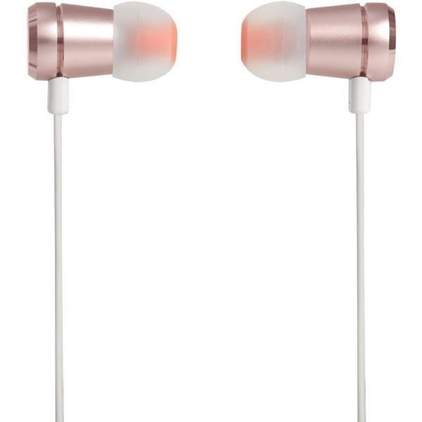 In-Ear Headphones JBL JBLT290RGD Tune 290, Wired, 3.5mm, White