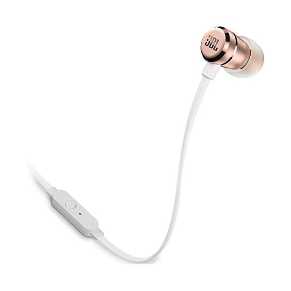 In-Ear Headphones JBL JBLT290RGD Tune 290, Wired, 3.5mm, White