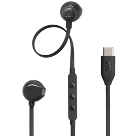 ყურსასმენი JBL JBLT305CBLK Tune 305 USB-C, In-Ear Headphones, Wired, Type-C, Black