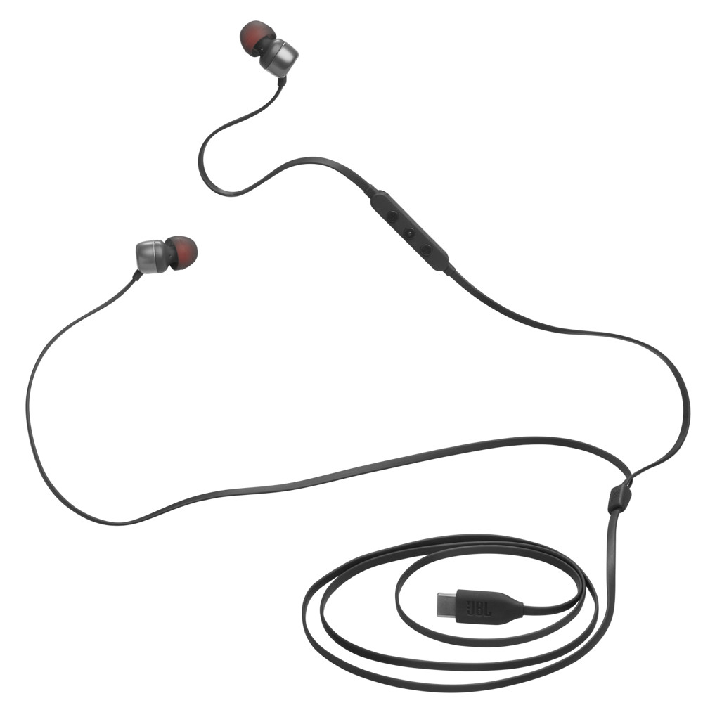 In-Ear Headphones JBL JBLT310CBLK Tune 310 USB-C, Wired, Type-C, Black