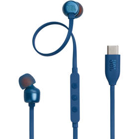 In-Ear Headphones JBL JBLT310CBLU Tune 310 USB-C, Wired, Type-C, Blue