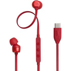 ყურსასმენი JBL JBLT310CRED Tune 310 USB-C, In-Ear Headphones, Wired, Type-C, Red