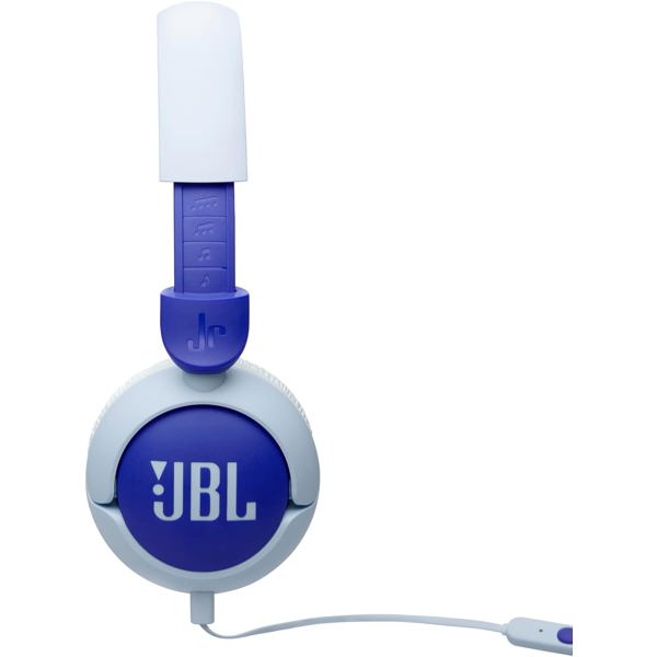 ყურსასმენი JBL JBLJR320BLU Junior 320, Headset, Wired, 3.5mm, White/Blue
