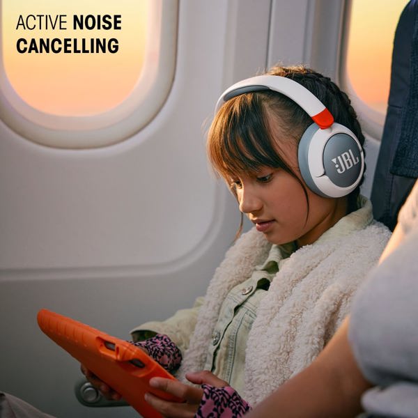 ყურსასმენი JBL JBLJR470NCWHT Junior 470NC, Headset, Wireless, Bluetooth, White