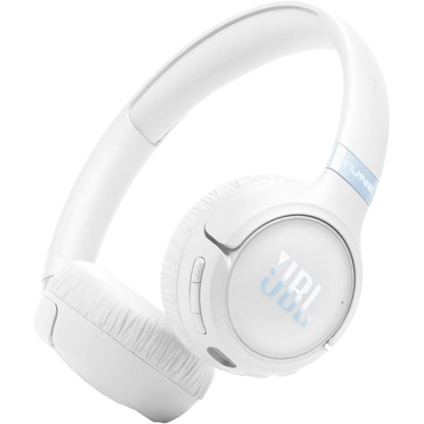 ყურსასმენი JBL JBLT680NCWHT Tune 680NC, Headset, Wireless, Bluetooth, 3.5mm, White