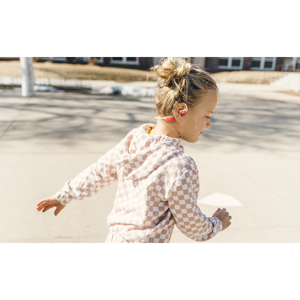 ყურსასმენი JBL JBLJRFREEPEA Junior Free, Headphones, Wireless, Bluetooth, IPX4, Peach
