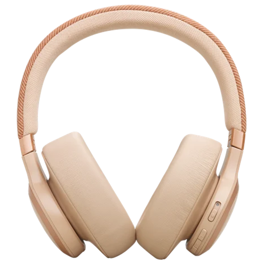 Headset JBL JBLLIVE770NCSAT Live 770NC, Wireless, Bluetooth, Beige