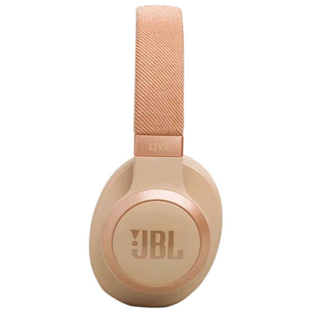 ყურსასმენი JBL JBLLIVE770NCSAT Live 770NC, Headset, Wireless, Bluetooth, Beige