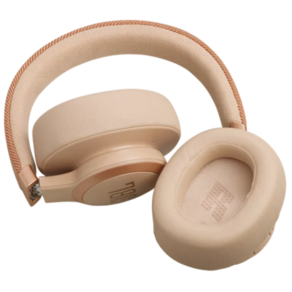 ყურსასმენი JBL JBLLIVE770NCSAT Live 770NC, Headset, Wireless, Bluetooth, Beige