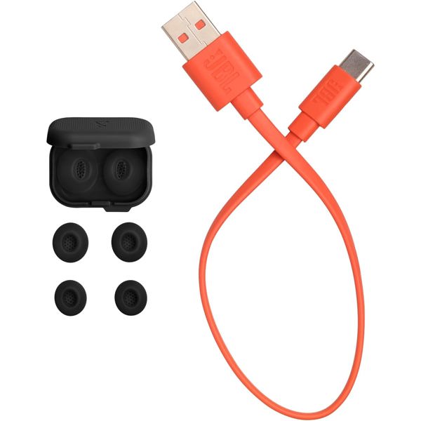 Earbuds JBL JBLTFLEX2BLK Tune Flex2, Wireless, Bluetooth, IP54, Black