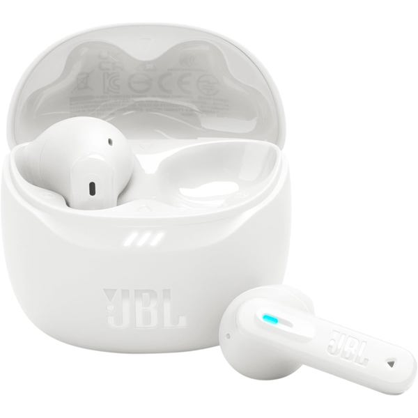 Earbuds JBL JBLTFLEX2WHT Tune Flex2, Wireless, Bluetooth, IP54, White